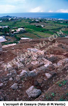 Acropoli di Cossyra (scavi Pantelleria, collina di San Marco)