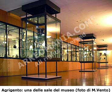 Museo Archeologico di Agrigento: una delle salette espositive