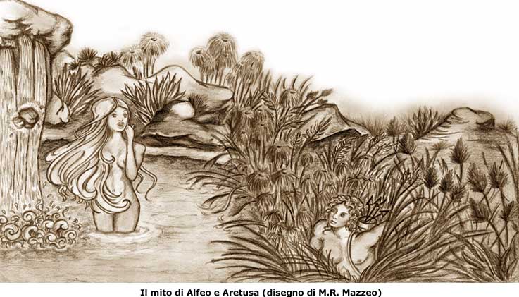 Il mito di Alfeo e Aretusa