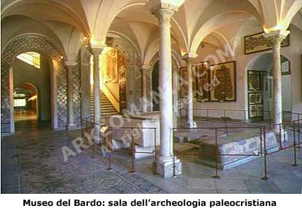 Sala del Museo del Bardo a Tunisi