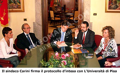 Il sindaco Renzo Carini