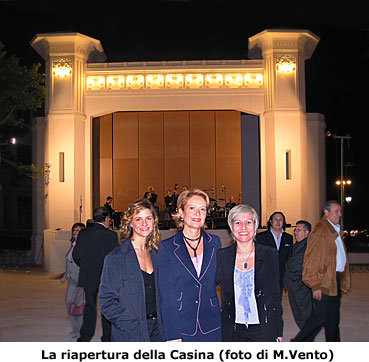 La presidente della Provincia Giulia Adamo, assieme a Sabrina Spanò e Annamaria Croce