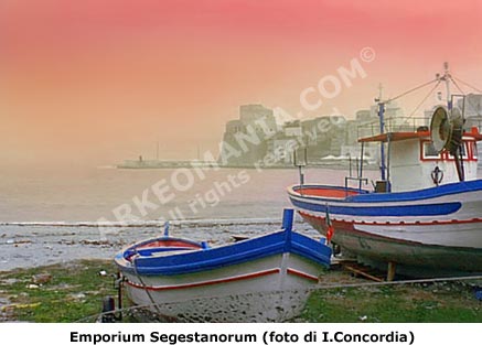 Castellammare del Golfo : foto del porto, antico Emporiun Segestanorum