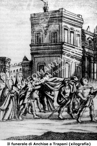 morte di Anchise a Trapani
