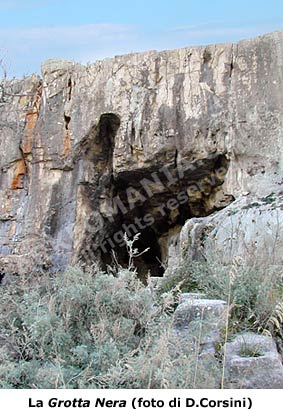 S. Andrea, Valderice (Trapani): la Grotta Nera