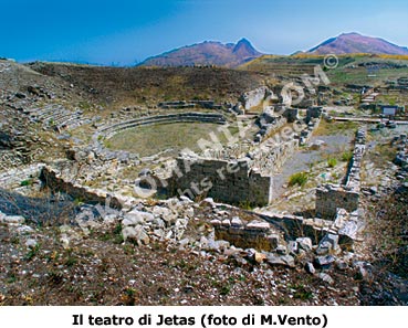 Jetas, Monte Jato: il teatro