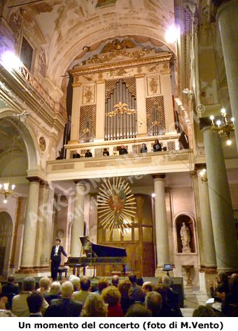 L'organo di La Grassa nella chiesa di San Pietro
