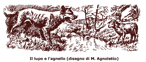 Il lupo e l'agnello - favola di Fedro