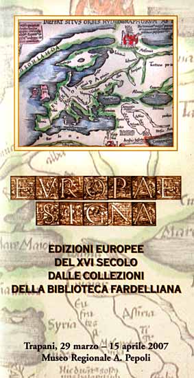 A Trapani al museo Pepoli la mostra su edizioni europee del XVI secolo