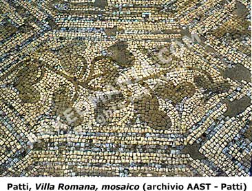 Mosaico della Villa Romana di Patti (Messina)
