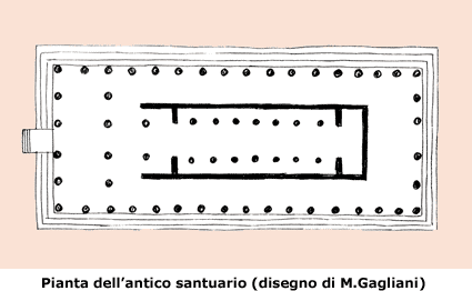 Pianta ricostruttiva del Tempio di Apollo di Siracusa