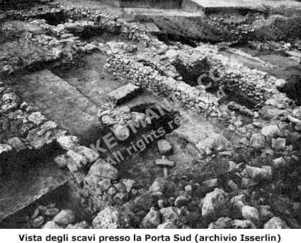 Scavi presso la porta Sud di Mozia - Marsala, Trapani