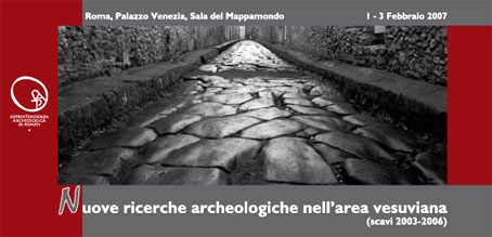Gli scavi di Pompei 2003-2006
