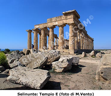Parco archeologico di Selinunte: il tempio E