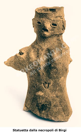 Statuetta votiva dalla necropoli di Birgi - Marsala