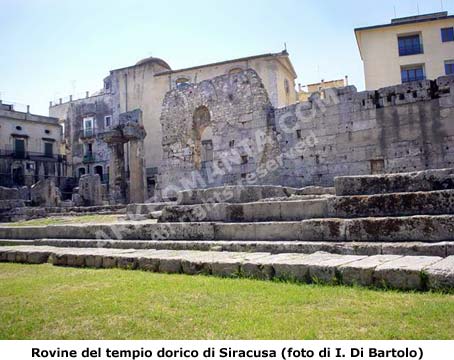 Tempio dorico di Siracusa ( Ortigia )