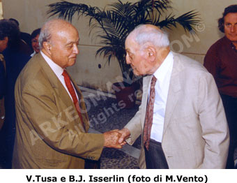 Vincenzo Tusa e B.J. Isserlin