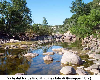 Velle del Marcellino: il fiume